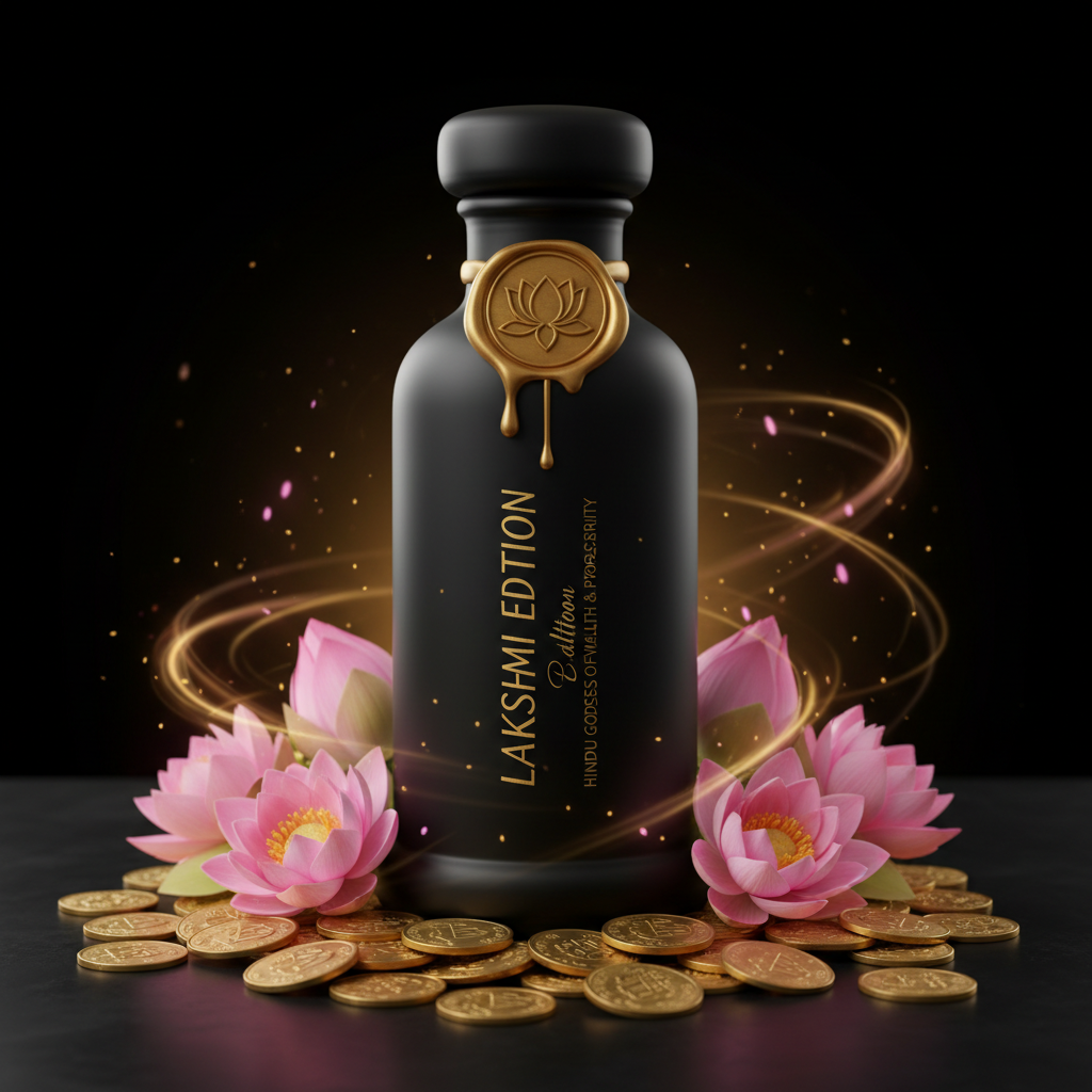 Lakshmi Edition - Hindu goddess of wealth and prosperity luxury ritual bottle