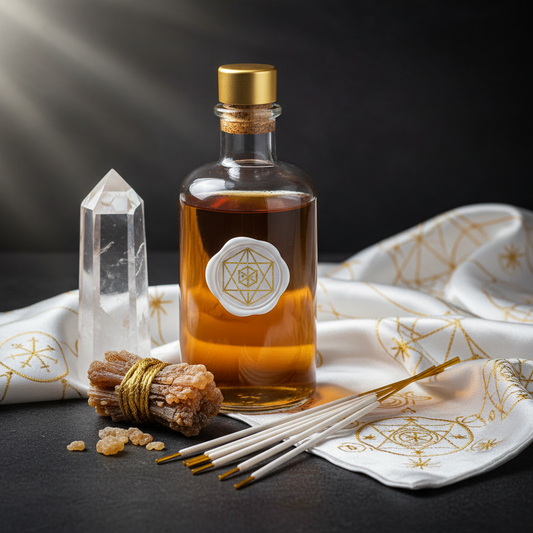 Archangel Metatron - White & Gold