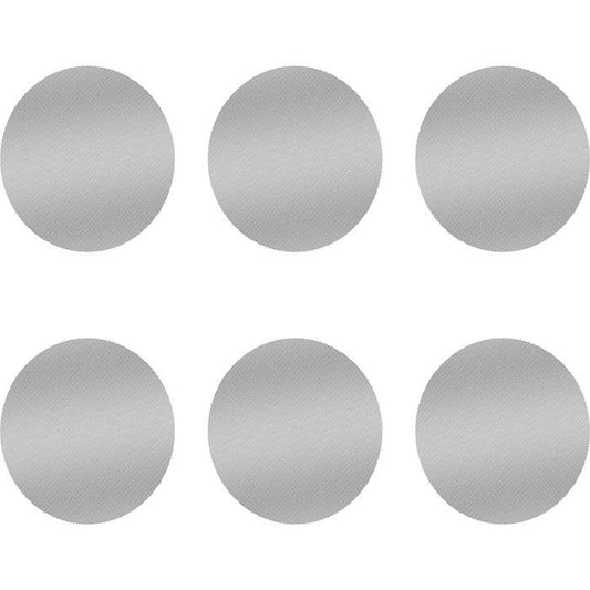 Six round Storz & Bickel fine screens arranged in two rows