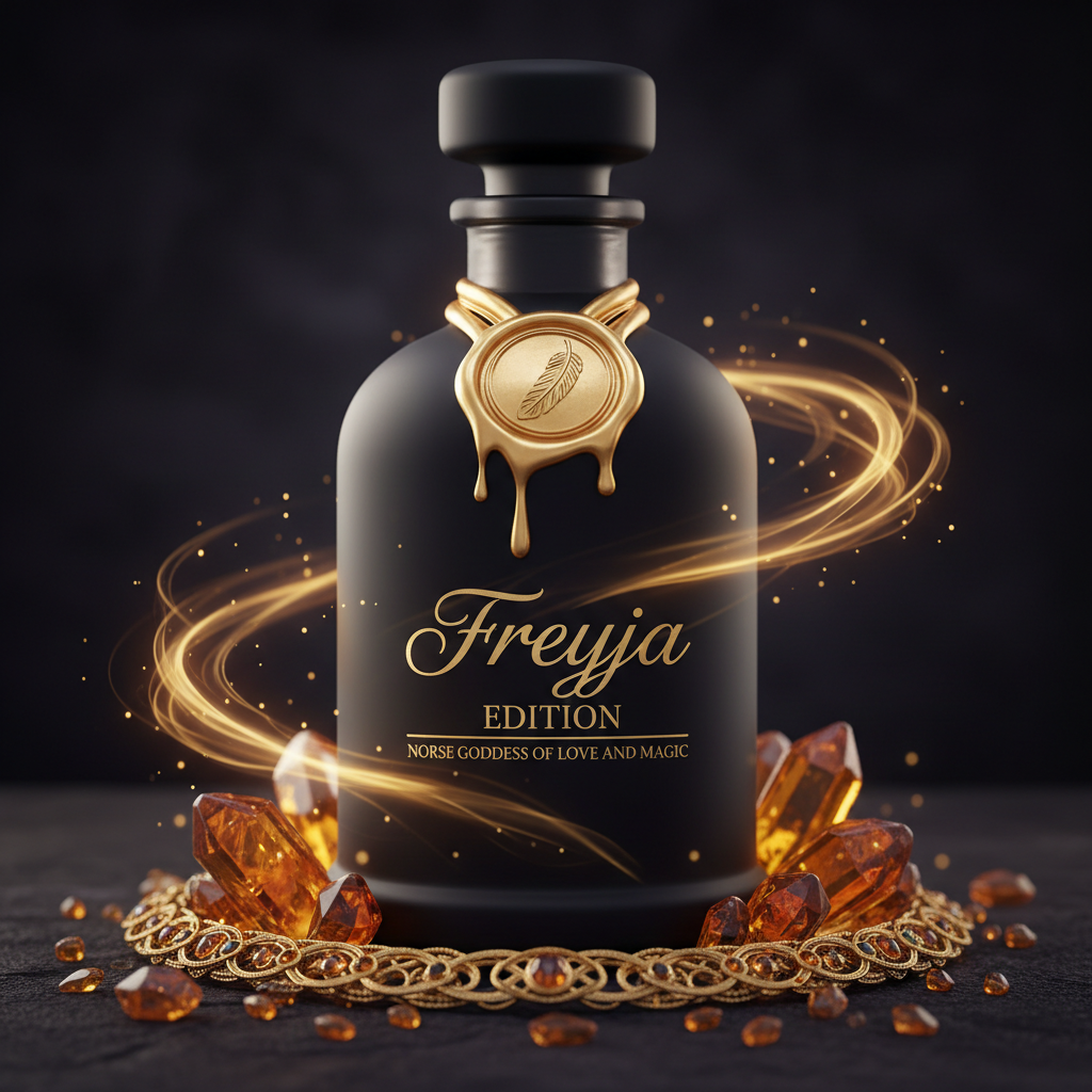 Freyja Edition - Norse goddess of love and magic luxury ritual bottle