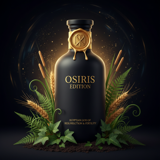 Osiris Edition - Egyptian god of resurrection and fertility luxury ritual bottle