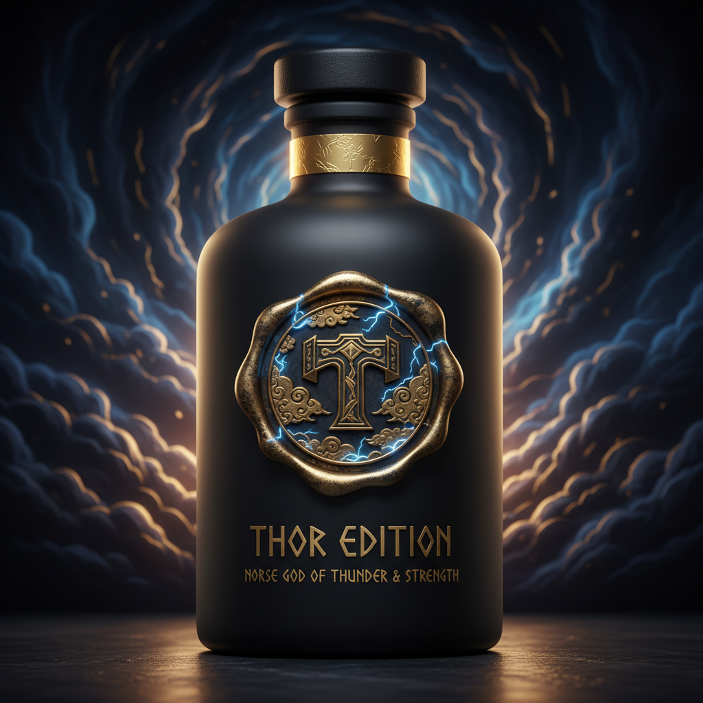 Thor Edition - Norse god of thunder and strength luxury ritual bottle