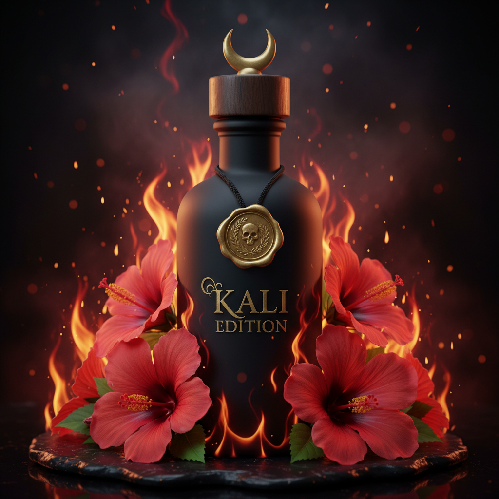 Kali Edition - Hindu goddess of time and destruction luxury ritual bottle