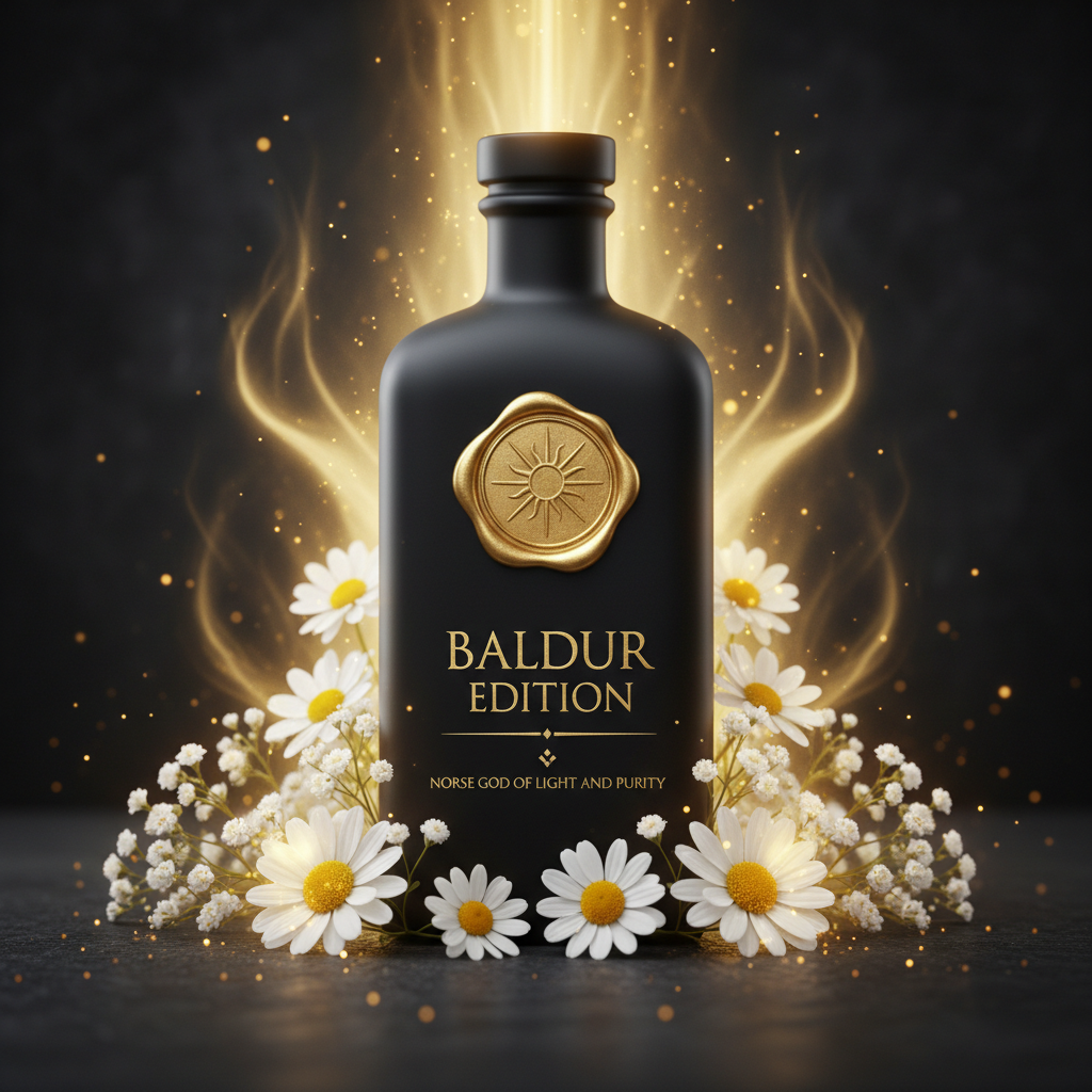 Baldur Edition - Norse god of light and purity luxury ritual bottle