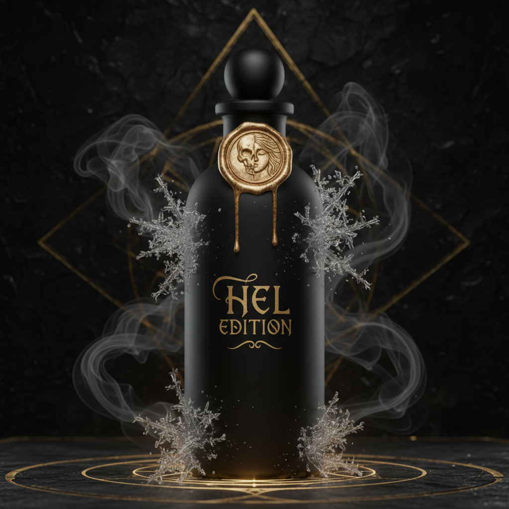 Hel Edition - Norse goddess of underworld luxury ritual bottle