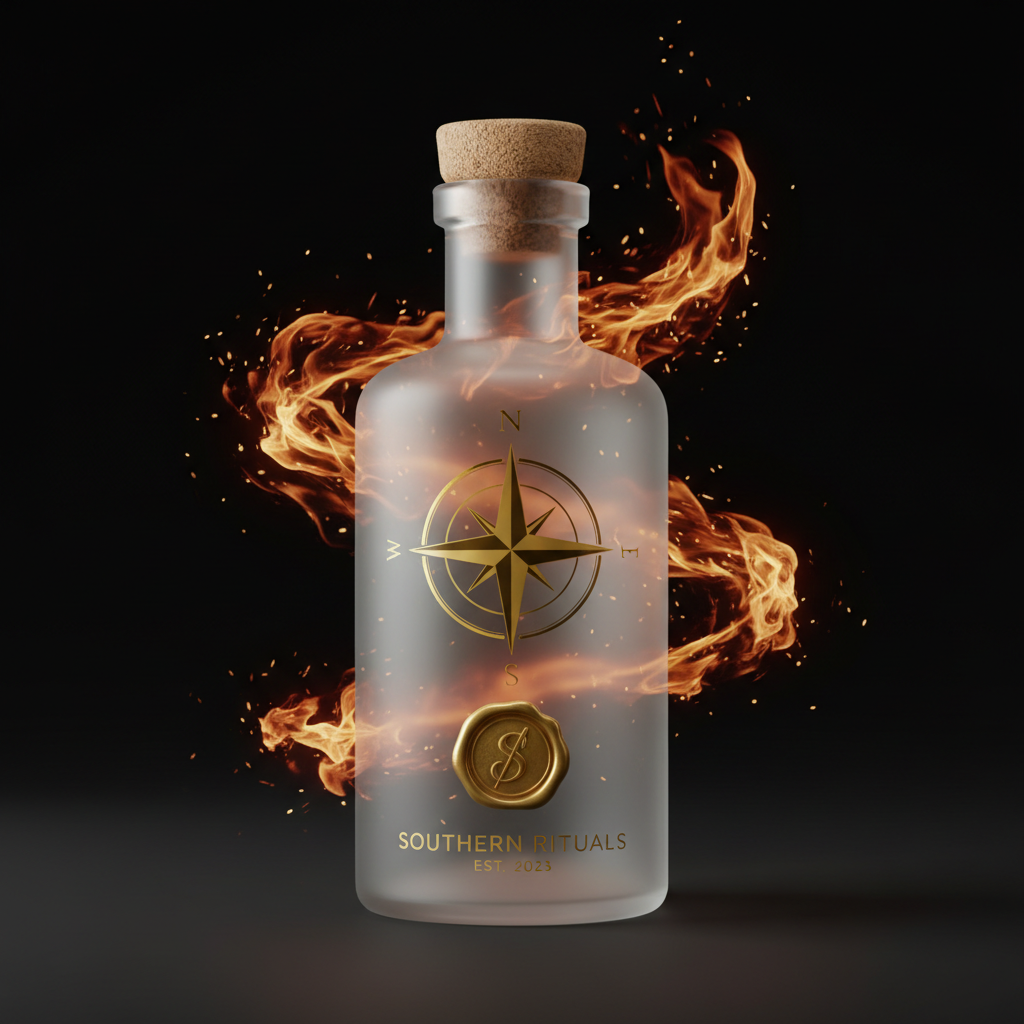 South Edition - Eight Directions Collection - 500ml Frosted Bottle