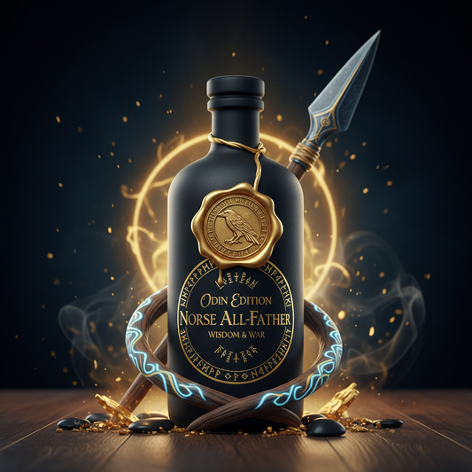 Odin Edition - Norse all-father god of wisdom and war luxury ritual bottle