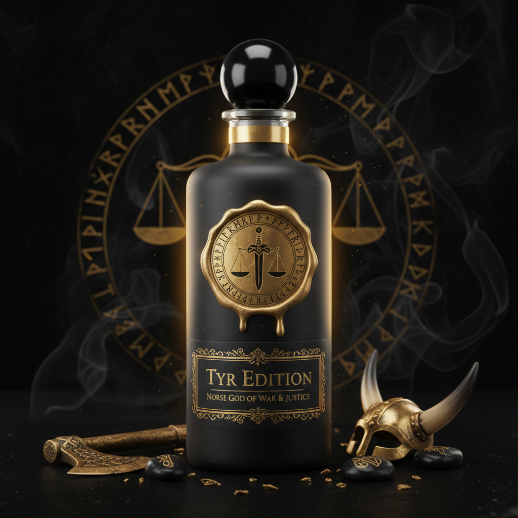 Tyr Edition - Norse god of war and justice luxury ritual bottle